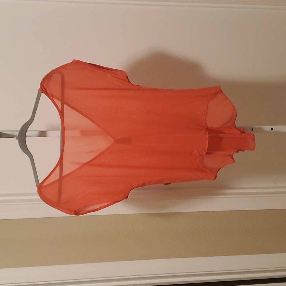 3. Tops - full tilt sheer top with back gore